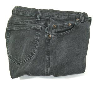 Vintage Lee Black Jeans Size 28 X 30